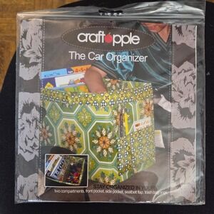 Craft Apple The Car Organizer Sewing Pattern CA081 CO 2008 NEW